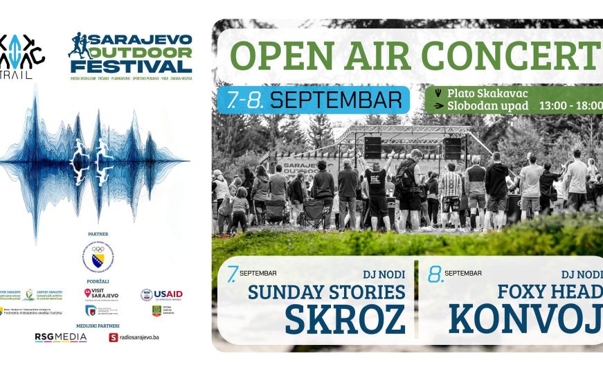 Sarajevo Outdooor Festival na Skakakvcu