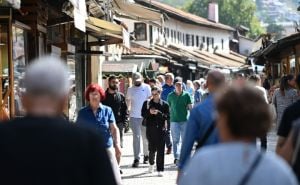 Foto: N. G. / Radiosarajevo.ba / Baščaršija ispunjena turistima