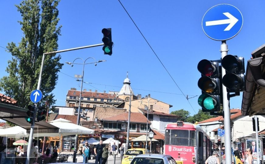 Novi semafori na Baščaršiji