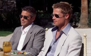 Foto: IMDb / George Clooney i Brad Pitt u filmu "Okeanovih 11"