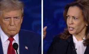 Foto: Prtscr / Youtube / Donald Trump i Kamala Harris za vrijeme debate