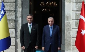 Foto: Anadolija / Erdogan se sastao sa Bećirovićem u Istanbulu