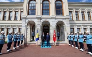 Foto: Kabinet Denisa Bećirovića / Bećirović i Erdogan u Istanbulu