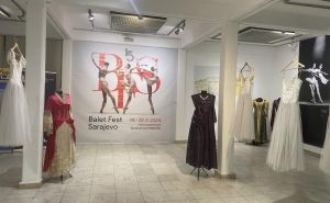 Foto: Narodno pozorište Sarajevo / Otvoren Balet Fest izložbom u galeriji "Novi hram"