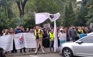 M. B. / Protesti zdravstvenih radnika Kantona Sarajevo