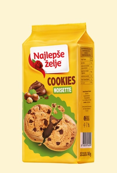 Najljepše želje cookies noisette 145g