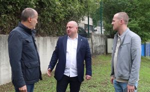 Foto: Općina Novo Sarajevo / Pomoćni teren stadiona Grbavica dobija tribine