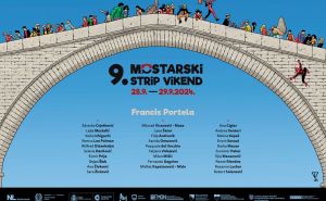 9. Mostar strip vikend / Plakat, 9. Mostar strip vikend