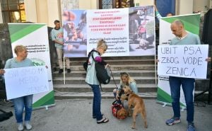 Foto: Admir Kuburović / Radiosarajevo.ba / Protesti za izmjene krivičnog zakona