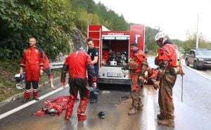 Foto: Dž. K. / Radiosarajevo.ba / Ekipe GSS u Jablanici