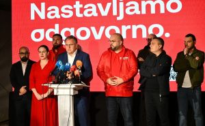 Foto: A. K. / Radiosarajevo.ba / S večerašnjeg pressa SDP-a