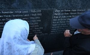 Foto: N. G. / Radiosarajevo.ba / Otkriven spomenik poginulim pripadnicima Specijalne jedinice MUP-a RBiH