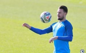 Foto: N/FSBiH / Službeni trening Zmajeva pred duel s Njemačkom