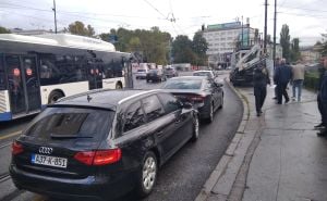 Foto: Čitatelji / Saobraćajna nesreća na Skenderiji