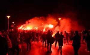 Foto: Dž. K. / Radiosarajevo.ba / Korteo BH Fanaticosa u Zenici