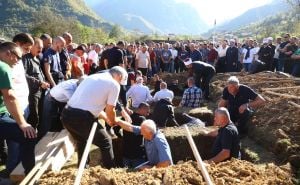 Foto: Dž. K. / Radiosarajevo.ba / Ukop žrtava poplava u Donjoj Jablanici