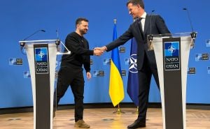 Foto: A. Kulić / Volodimir Zelenski i Mark Rutte