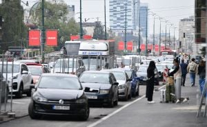 Foto: A. K. / Radiosarajevo.ba / Gužve u centru Sarajeva