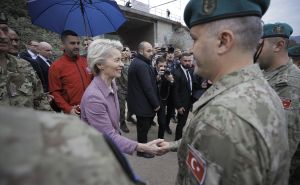 FOTO: AA / Ursula von der Leyen u Donjoj Jablanici