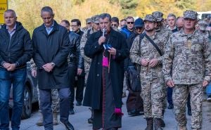 Foto: MO BiH / Održano tradicionalno katoličko vojno hodočašće na Bobovac