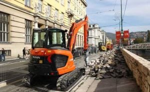 Foto: Dž. K. / Radiosarajevo.ba / Radovi na saobraćajnici