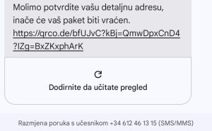 Foto: Printscreen / Najčešće prevare BH Pošta