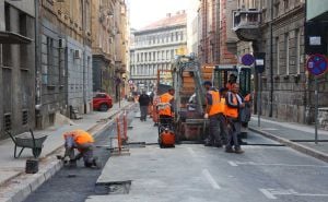 Foto: Dž. K. / Radiosarajevo.ba / Radovi u ulici Valtera Perića