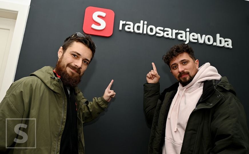 Gagara i Stihi u redakciji portala Radiosarajevo.ba