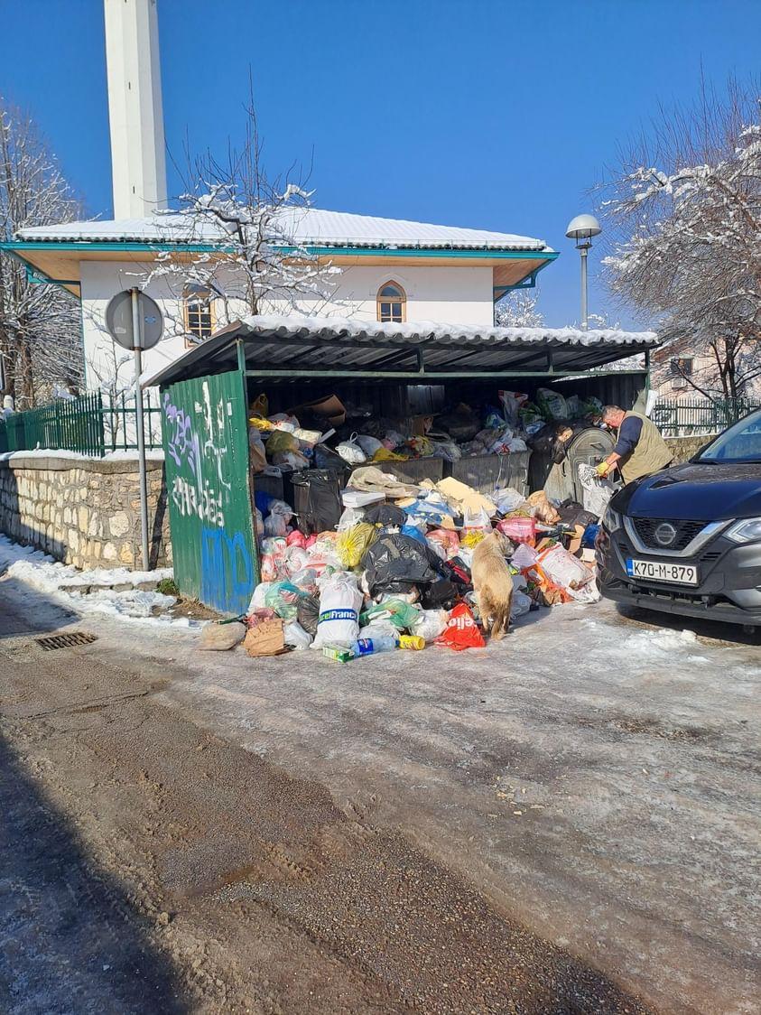 Nepropisno odlaganje otpada u Sarajevu