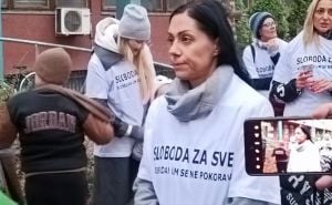 Foto: Anadolija / Ispred suda u Novom Sadu demonstranti tražili puštanje uhapšenih na protestu