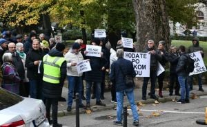 Foto: A. K. / Protest građana Vogošće