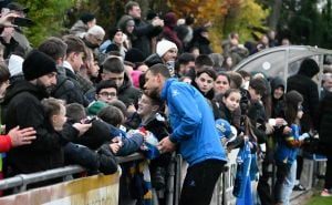 Foto: N/FSBiH / Zmajevi se družili s navijačima u Karlsruheru