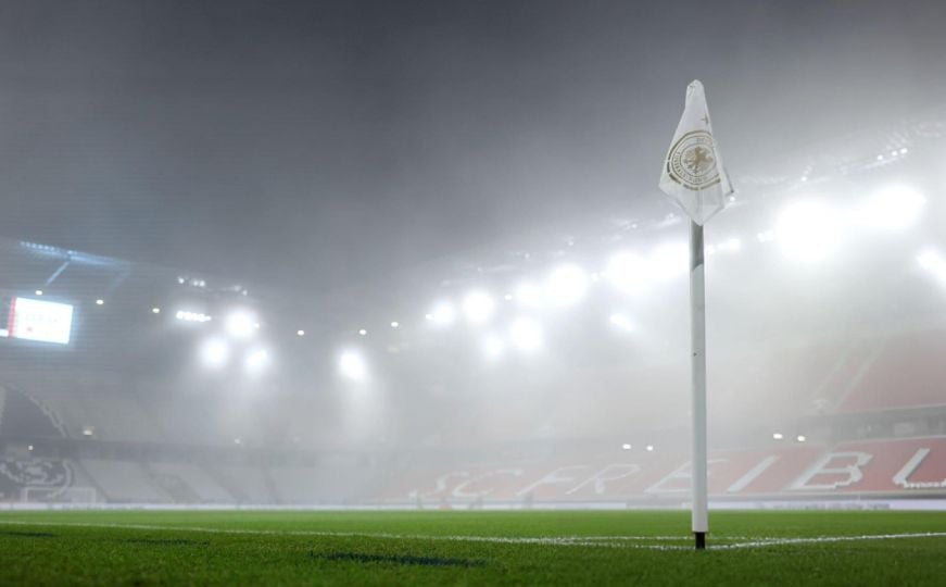 Magla na stadionu u Freiburgu