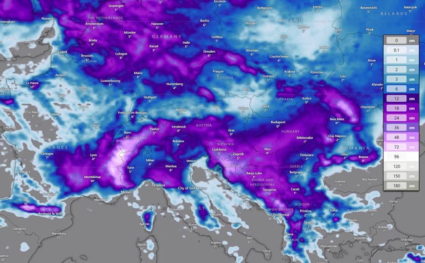 Severe Weather Europe dao prognozu i za BiH