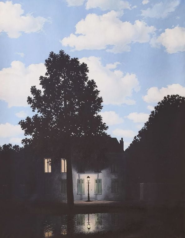 Magritte, "L'empire des lumieres"