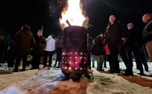 Foto: Privatna arhiva / Vogošćani naložili vatru na protestima