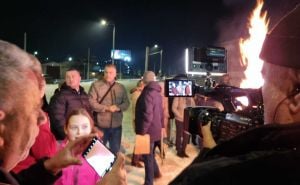 Foto: Privatna arhiva / Vogošćani naložili vatru na protestima