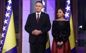 Foto: Dž. K. / Radiosarajevo.ba / Mirela Bećirović na ceremoniji u Vijećnici