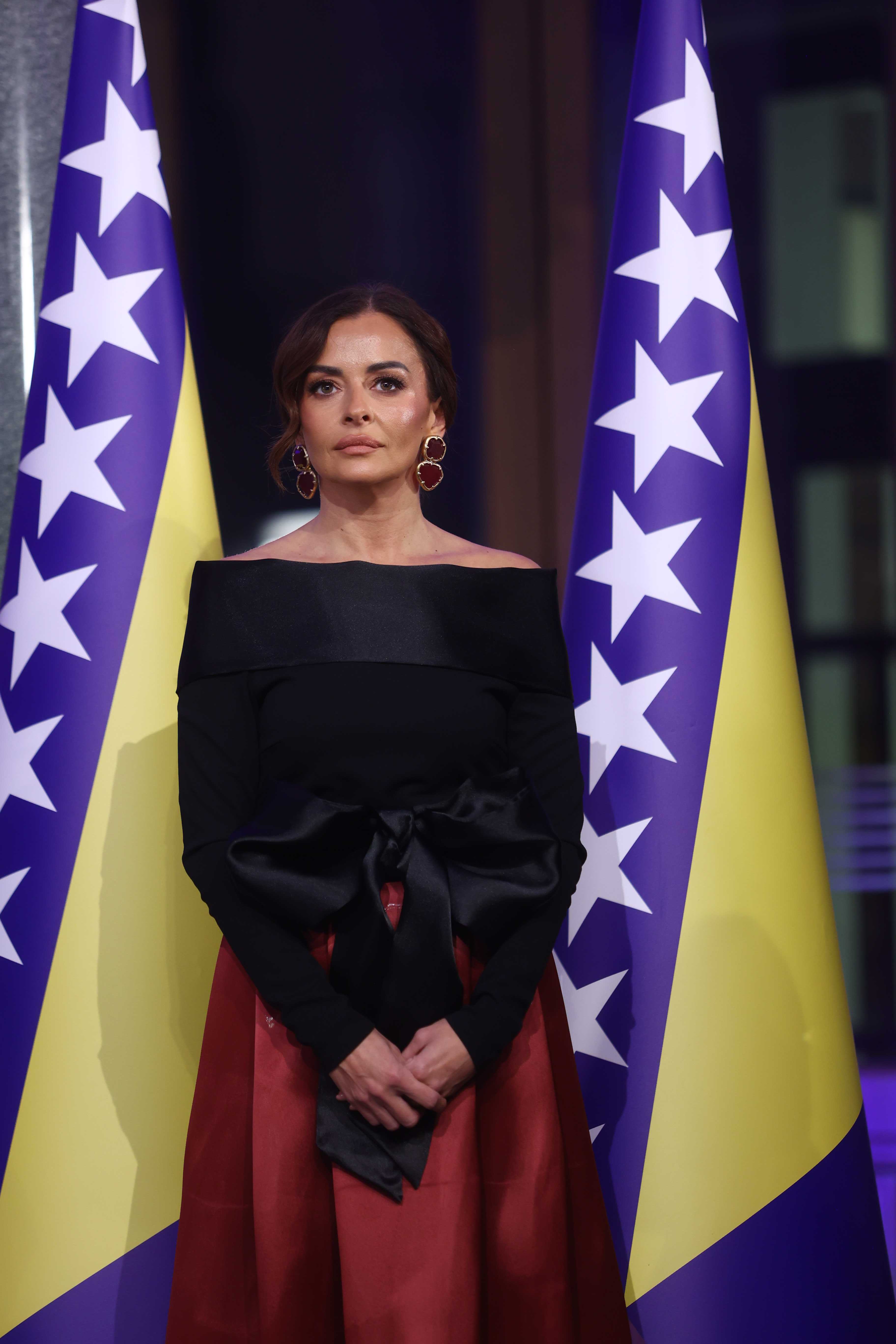 Mirela Bećirović na ceremoniji u Vijećnici