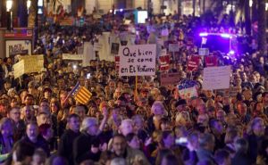 Foto: EPA - EFE / Protesti u Valenciji