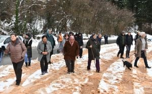 Foto: A. K. / Radiosarajevo.ba / Protest mještana MZ Širokača