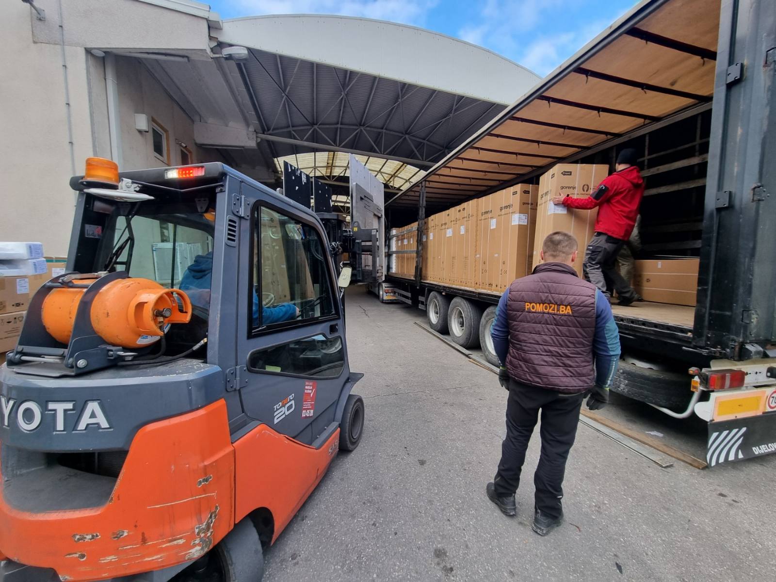 Gorenje donira bijelu tehniku za poplavom pogođena područja BiH