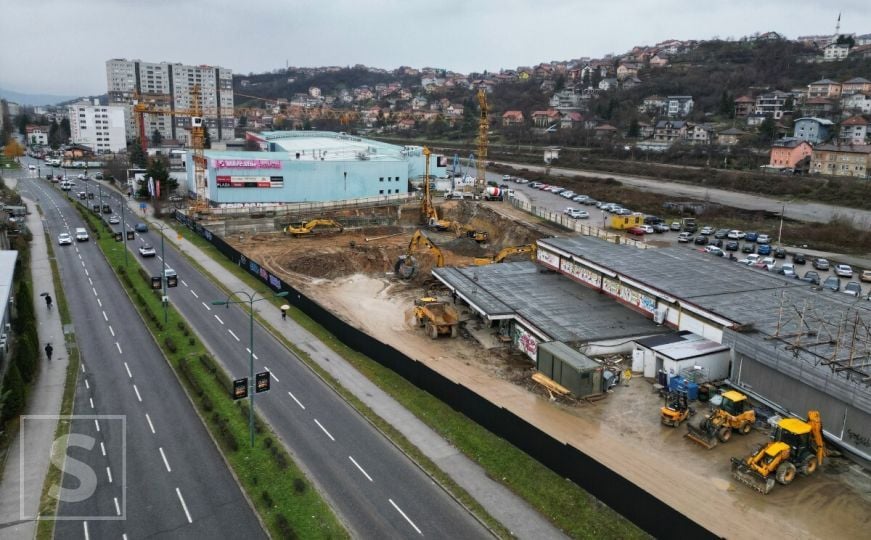 Gradilište u ulici Krupska