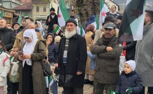 FOTO: AA / Sirijci koji žive u Bosni i Hercegovini proslavili pad Assadovog režima