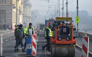 Foto: N. G. / Radiosarajevo.ba / Aslfaltiranje saobraćajnice