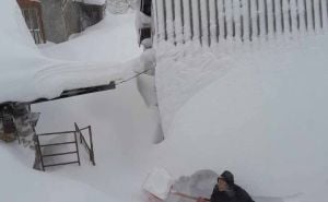 Foto: Bhmeteo.ba / Snijeg u Kneževu