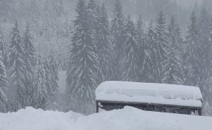 Foto: Bhmeteo.ba / Snijeg u Kneževu