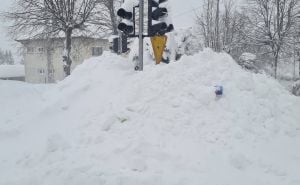 Foto: Bhmeteo.ba / Snijeg u Kneževu