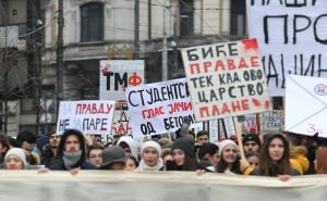 Foto: AA / Protesti studenata u Srbiji