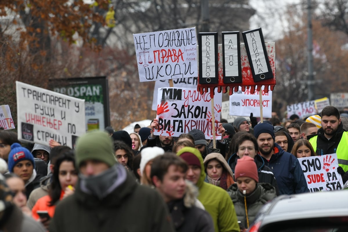 Protesti studenata u Srbiji